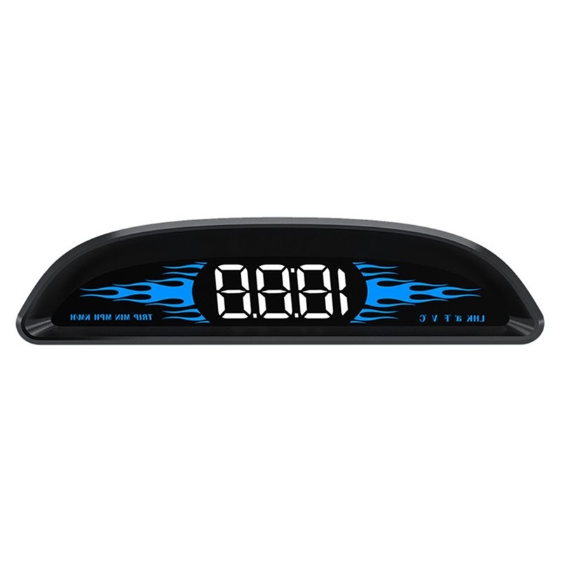 Hud Speedometer Digital Universal - จอแสดงผลบนกระจกหน้ารถ OBD แบบสากล HUD มาตรวัดความเร็วแบบดิจิตอล คอมพิวเตอร์ออนบอร์ดพร้อมหน้าจอแสดงผล