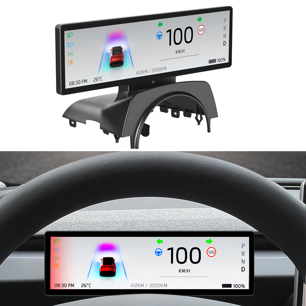 Hud Display With Tire Pressure - จอแสดงผลบนกระจกหน้ารถ Vjoycar พร้อมมาตรวัดความเร็ว แสดงแรงดันลมยาง หน้าจอ IPS