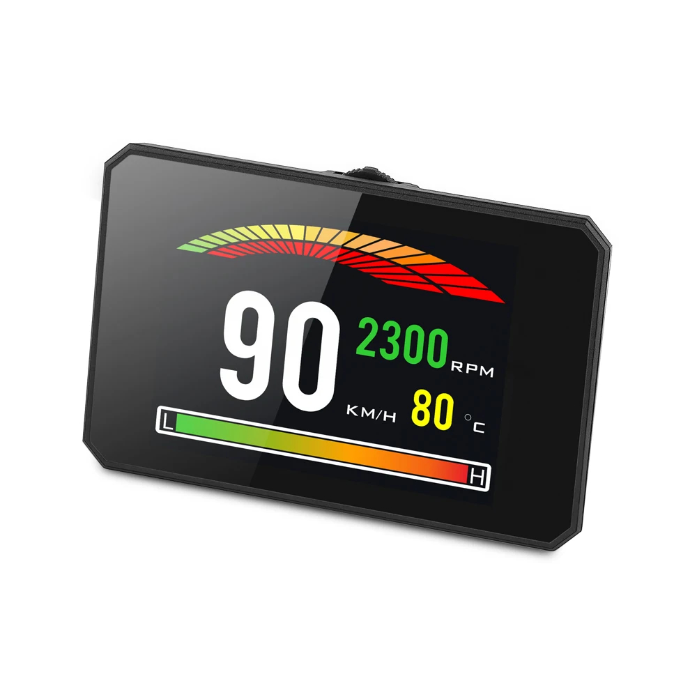 Obd2 Hud Speedometer Projector - จอแสดงผล HUD สำหรับรถยนต์ P16 OBD 2