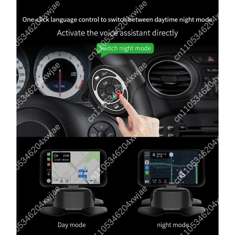 Obd2 Hud Speedometer Projector - จอแสดงผลบนกระจกรถยนต์ GPS มาตรวัดความเร็ว โปรเจคเตอร์นำทาง สมาร์ท HUD