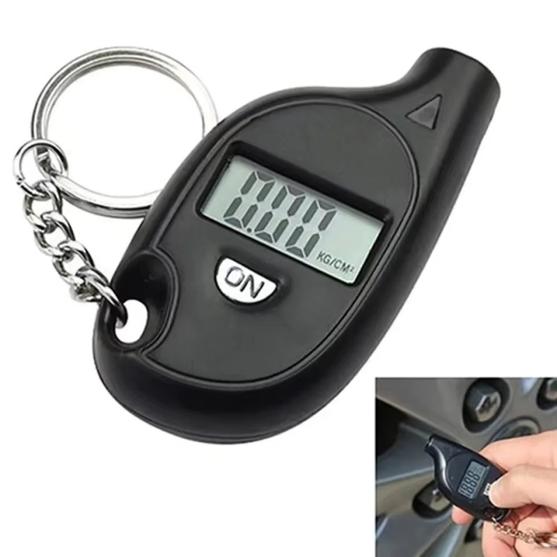 Hud Display With Tire Pressure - เครื่องวัดลมยางดิจิทัล 2026 พร้อมจอ LCD เครื่องทดสอบแรงดันลมยางรถยนต์ เครื่องมือทดสอบความปลอดภัยยางรถยนต์และมอเตอร์ไซค์