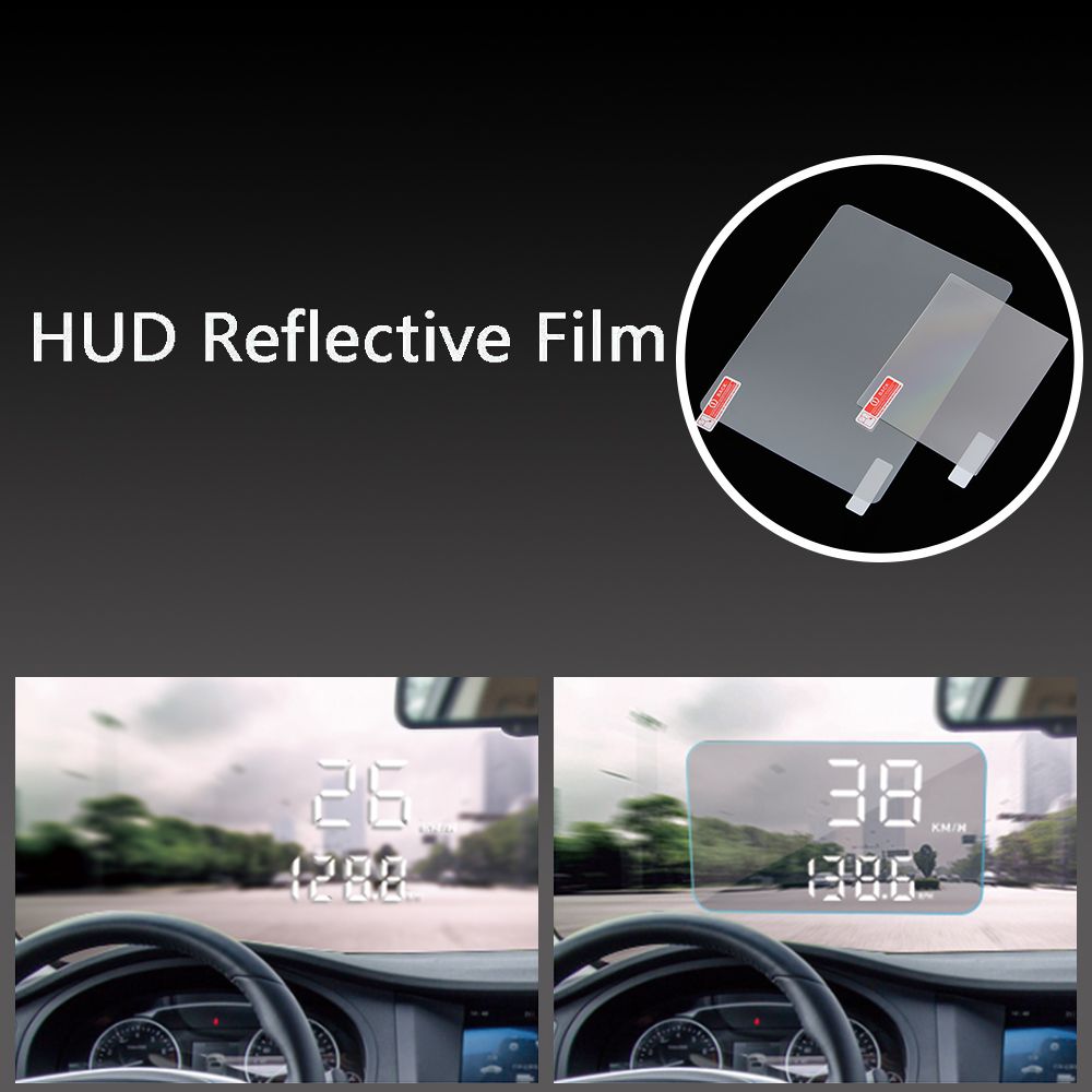 Hud Reflection Film Windshield - ฟิล์มสะท้อนแสงติดหน้าจอที่บังแดดหน้ารถยนต์โปร่งใสใหม่อุปกรณ์ตกแต่งรถยนต์ Head UP Display