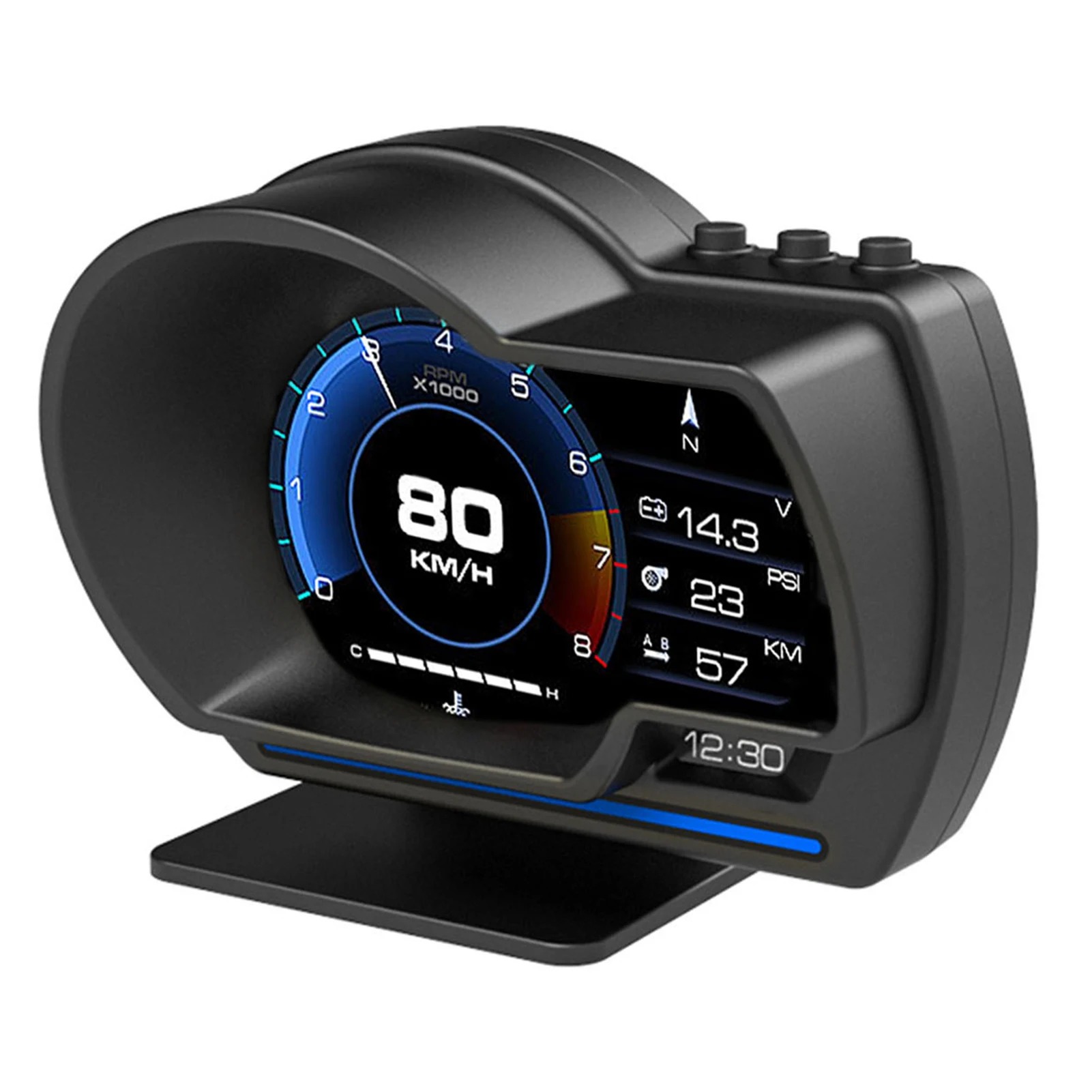 เครื่องมือวัดความเร็ว GPS OBD2 - Hud Obd2 Multi Function Alarm บทวิจารณ์และราคา