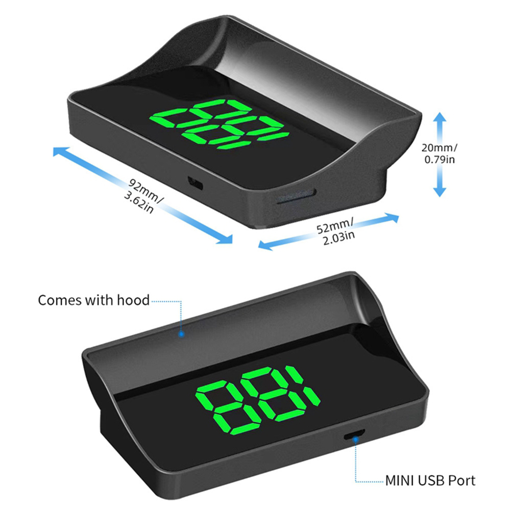 จอแสดงผลบนกระจกหน้ารถ (HUD) สำ - Hud Display For Truck 24V บทวิจารณ์และราคา