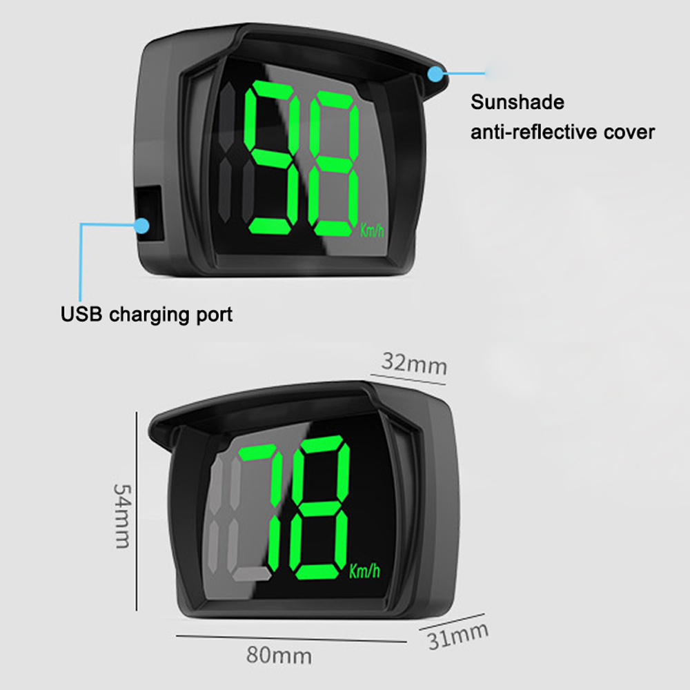 Universal Car Head-up Display  - Hud Speedometer Digital Universal บทวิจารณ์และราคา