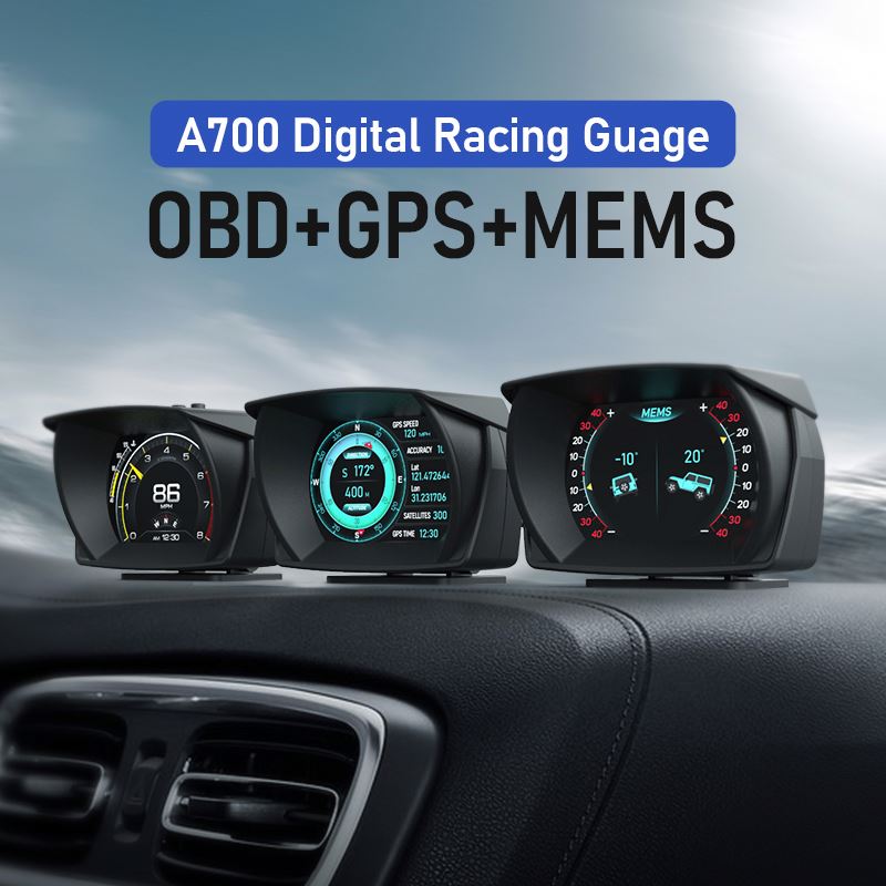 OBD A700 Universal สมาร์ทแผง T - Hud Speedometer Digital Universal บทวิจารณ์และราคา