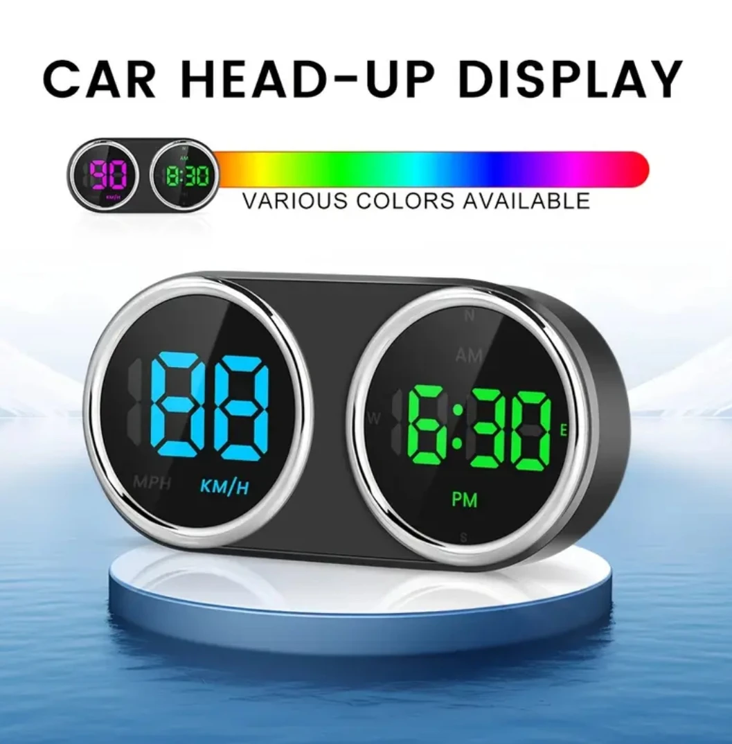 รถยนต์รถจักรยานยนต์นาฬิกาอิเล็ - Car Heads Up Display Navigation บทวิจารณ์และราคา
