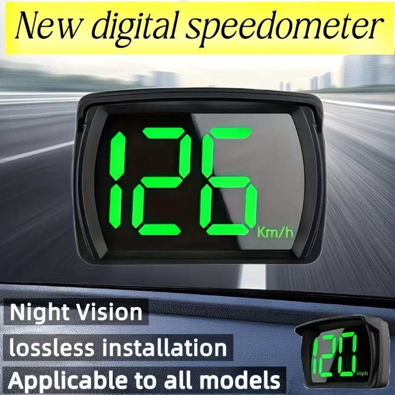 จอแสดงผลบนกระจกรถยนต์ HUD แสดง - Hud Speedometer Digital Universal บทวิจารณ์และราคา