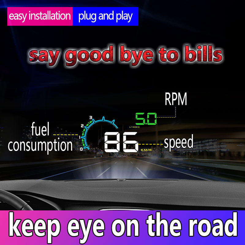 ปลั๊กแอนด์เพลย์พร้อมระบบแจ้งเต - Hud Obd2 Multi Function Alarm บทวิจารณ์และราคา