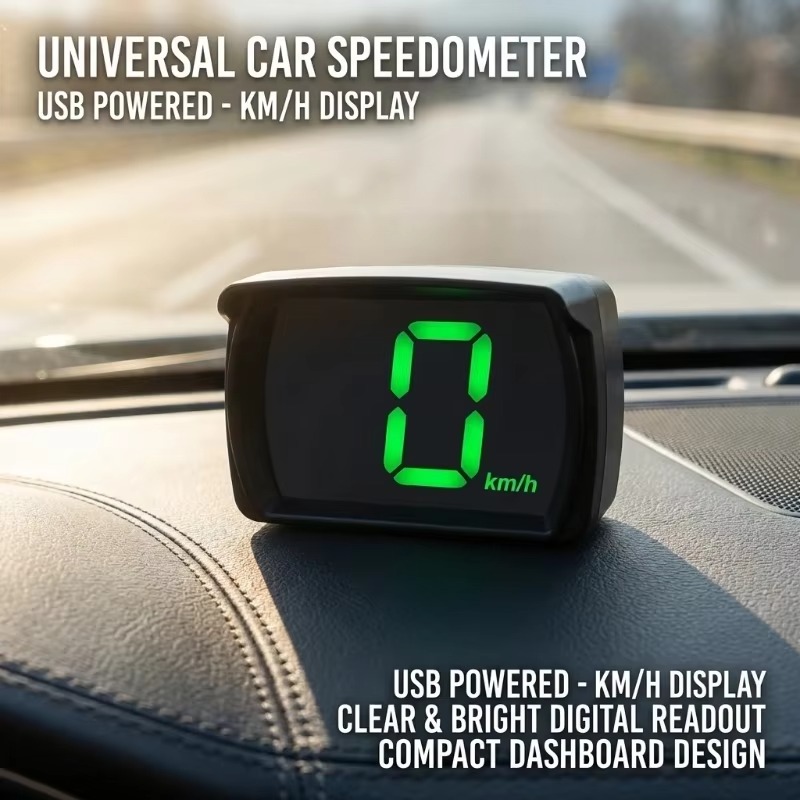จอแสดงผล HUD GPS สำหรับรถยนต์ท - Hud Speedometer Digital Universal บทวิจารณ์และราคา