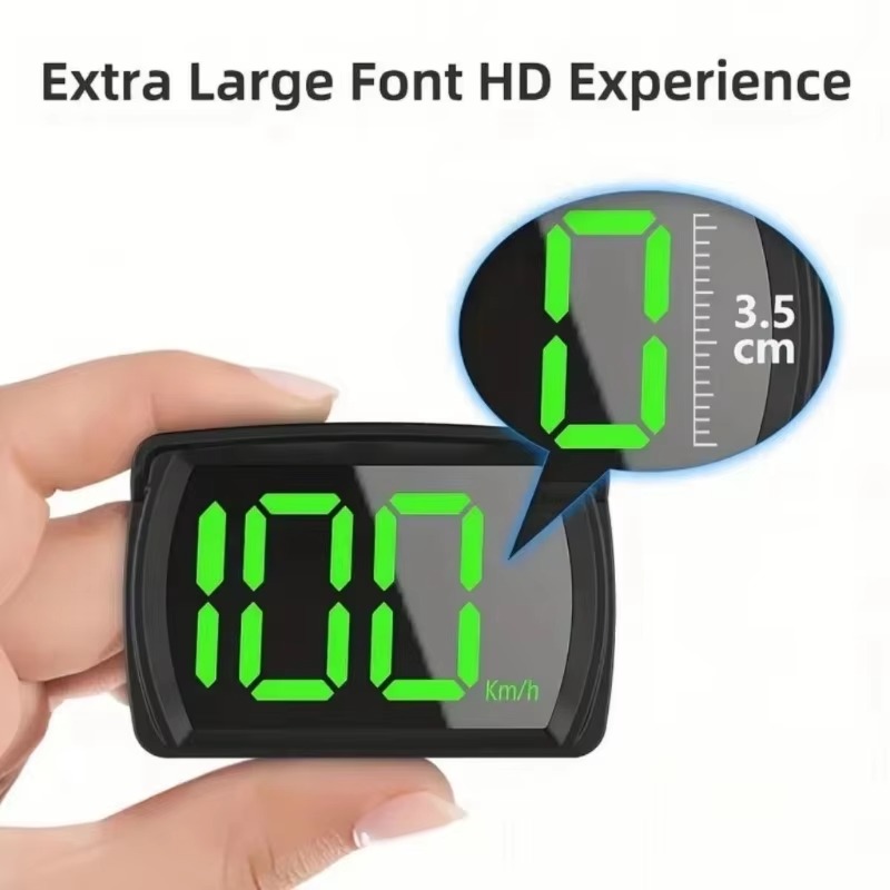 จอแสดงผล HUD GPS สำหรับรถยนต์ท - Hud Speedometer Digital Universal บทวิจารณ์และราคา
