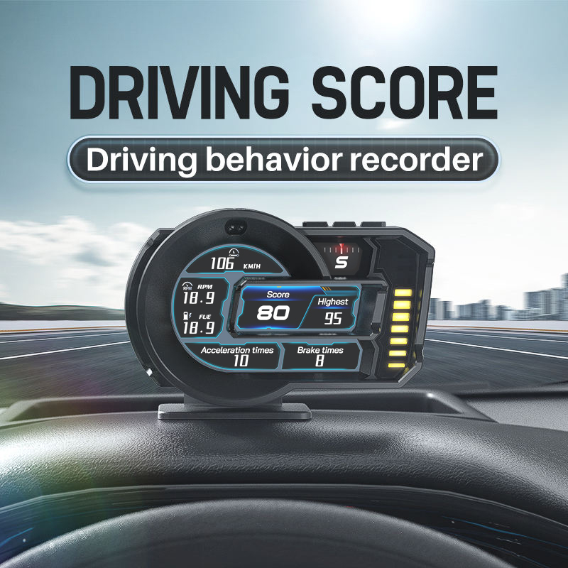 HUD OBD2+GPS จอแสดงผลบนกระจกหน - Hud Obd2 Multi Function Alarm บทวิจารณ์และราคา