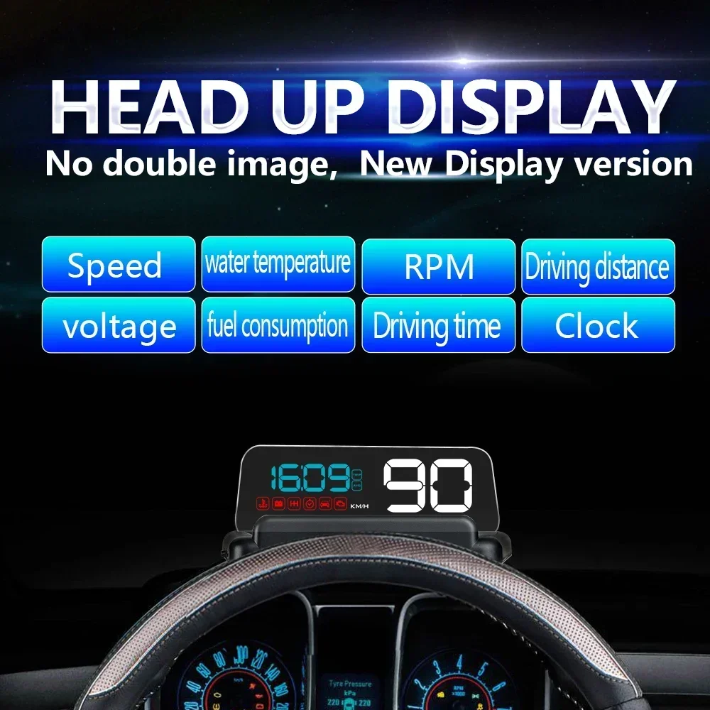 C500/T900, OBD/GPS HUD จอแสดงผ - Car Heads Up Display Navigation บทวิจารณ์และราคา