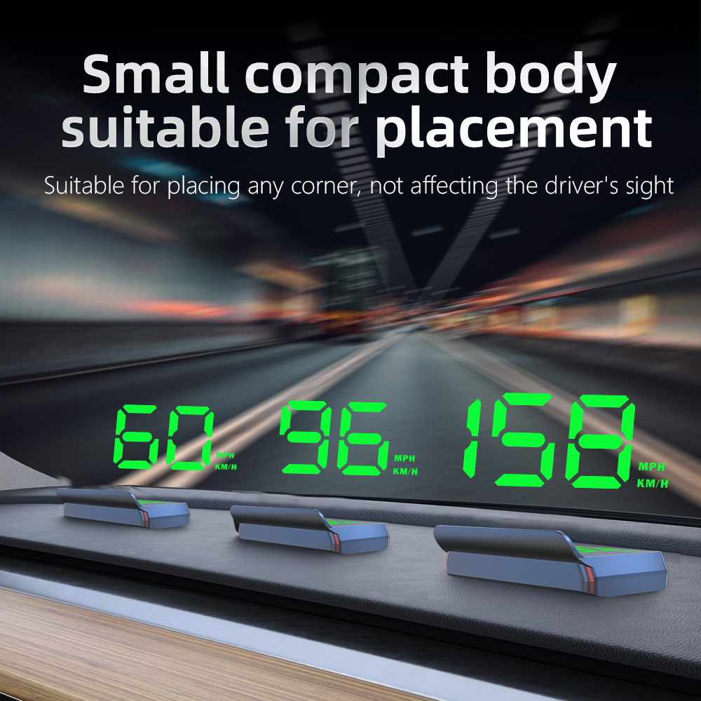 มาตรวัดความเร็วแบบดิจิตอล GPS  - Car Heads Up Display Navigation บทวิจารณ์และราคา