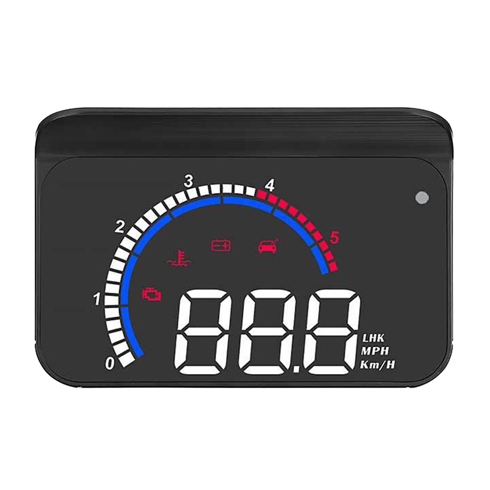 จอภาพติดรถยนต์ แดชบอร์ดดิจิตอล - Hud Speedometer Digital Universal บทวิจารณ์และราคา