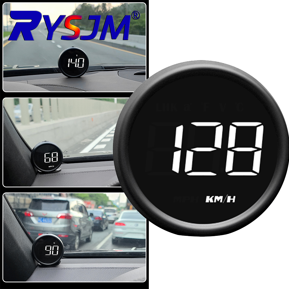 จอแสดงผลบนกระจกหน้ารถยนต์ B1OB - Hud Obd2 Multi Function Alarm บทวิจารณ์และราคา