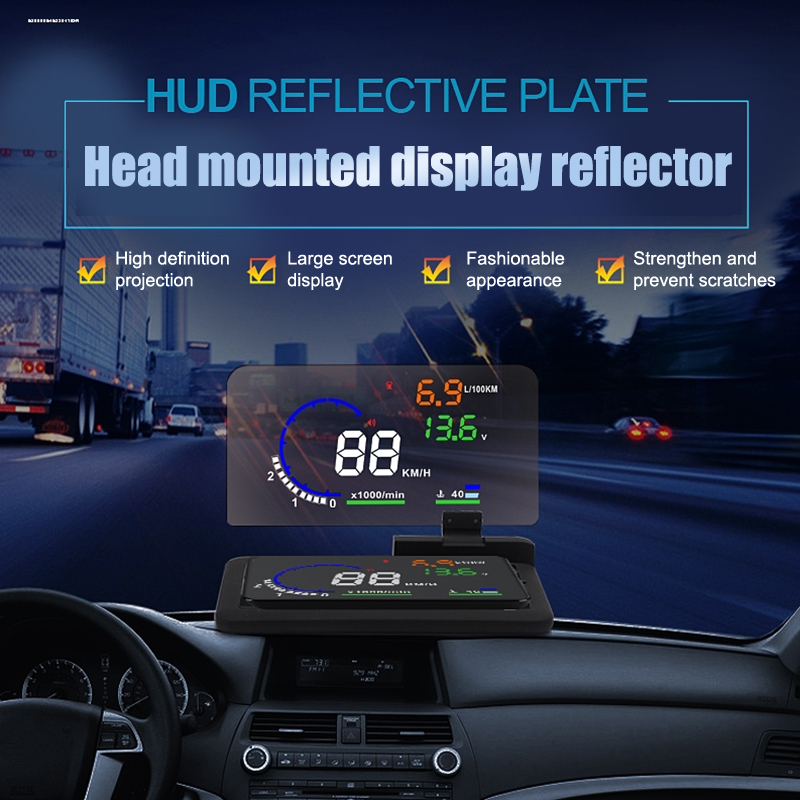 รถ HUD ฟิล์มสะท้อนแสงสําหรับ H - Hud Reflection Film Windshield บทวิจารณ์และราคา