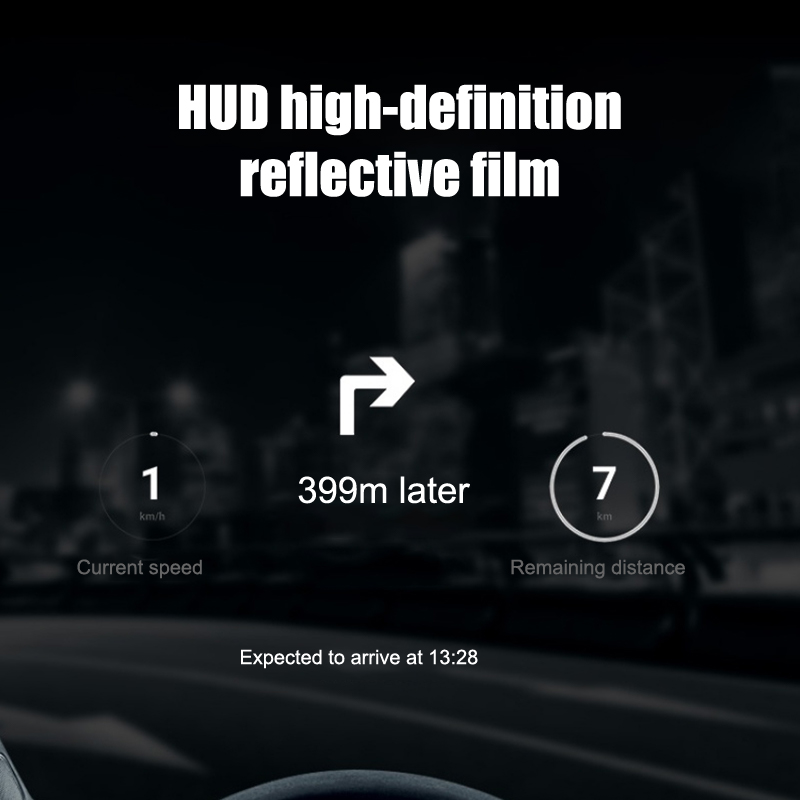 รถ HUD ฟิล์มสะท้อนแสงสําหรับ H - Hud Reflection Film Windshield บทวิจารณ์และราคา