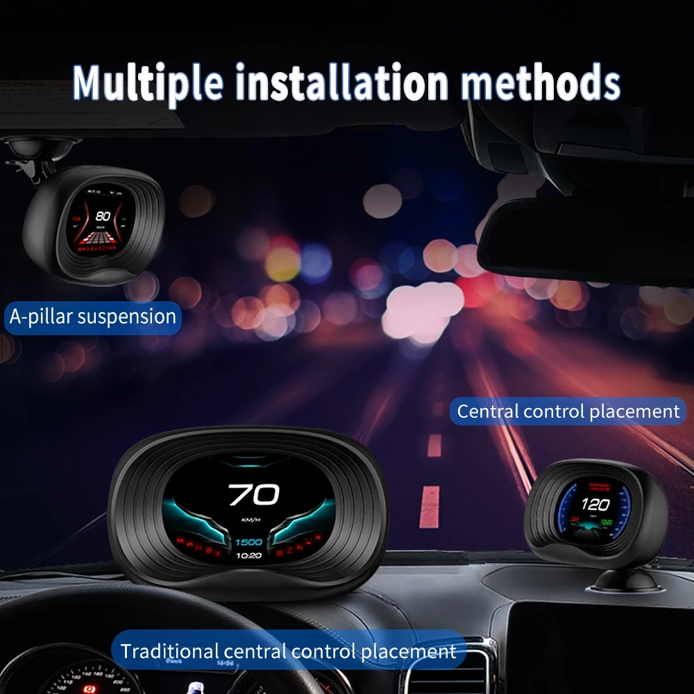 HUD รถ GPS OBD2 Navigation Hea - Car Heads Up Display Navigation บทวิจารณ์และราคา