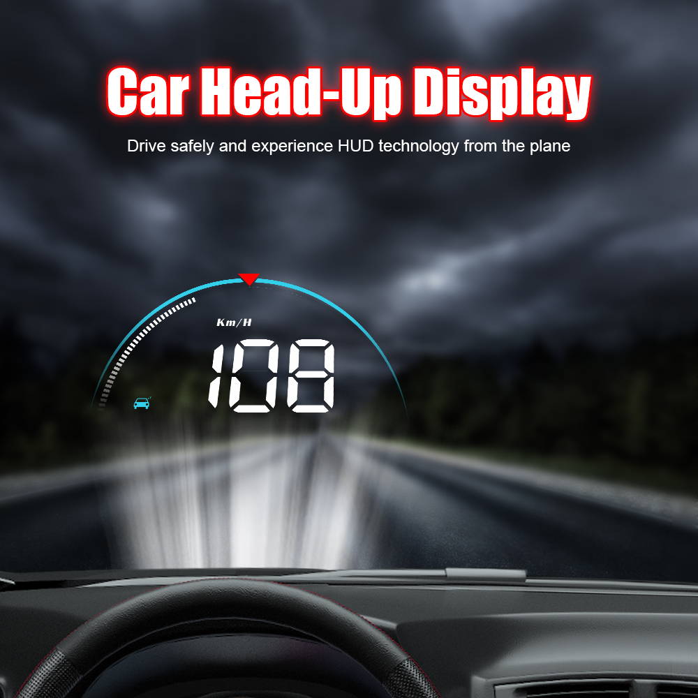 AD M8 HUD Head Up Display Spee - Obd2 Hud Speedometer Projector บทวิจารณ์และราคา