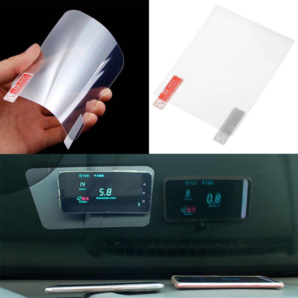 ฟิล์มสะท้อนแสงที่บังแดดหน้ารถย - Hud Reflection Film Windshield บทวิจารณ์และราคา