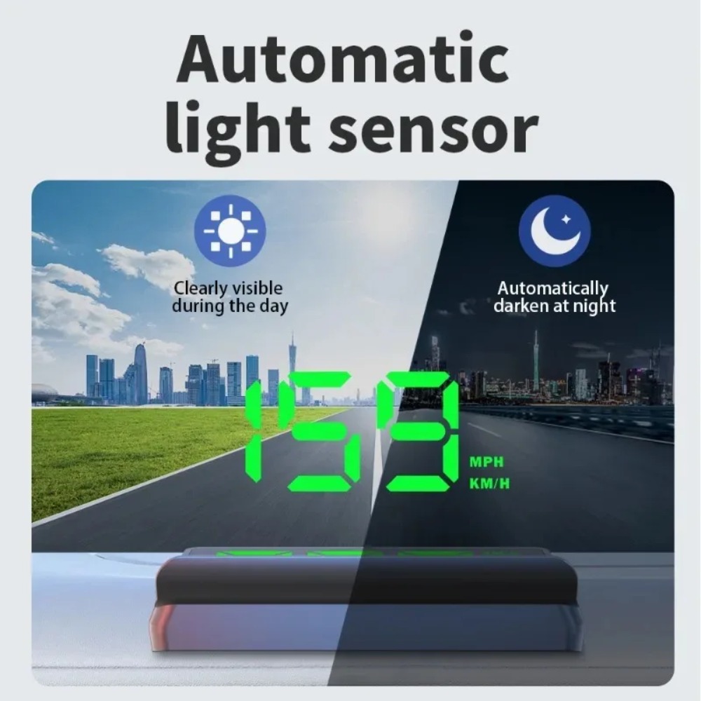 จอแสดงผลบนกระจกหน้ารถ W2 สำหรั - Car Hud Head Up Display Gps บทวิจารณ์และราคา