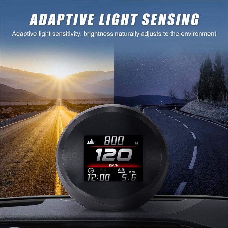 AEA6-จอแสดงผลบนกระจกหน้ารถแบบส - Hud Speedometer Digital Universal บทวิจารณ์และราคา