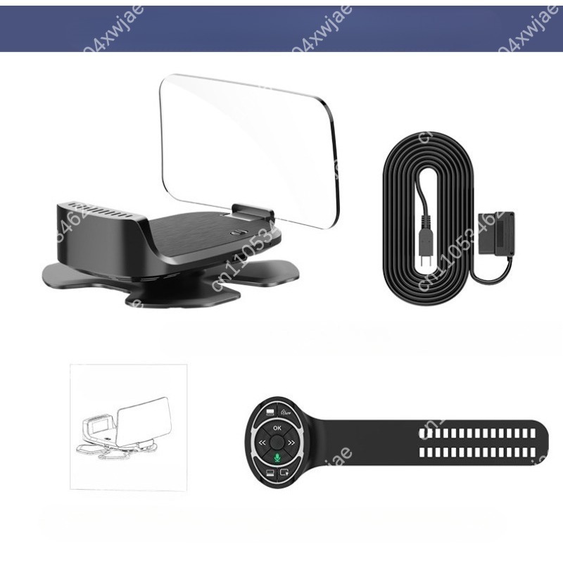 จอแสดงผลบนกระจกรถยนต์ GPS มาตร - Obd2 Hud Speedometer Projector บทวิจารณ์และราคา