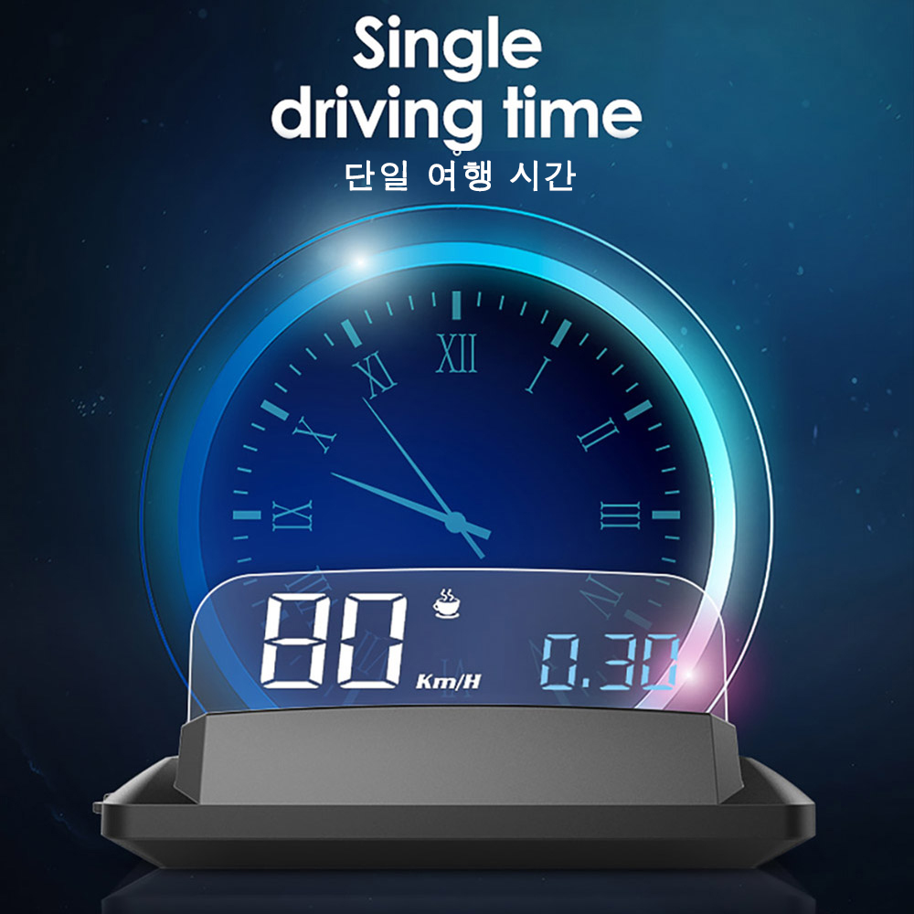 รถ GPS Speedometer KMH MPH HUD - Car Heads Up Display Navigation บทวิจารณ์และราคา