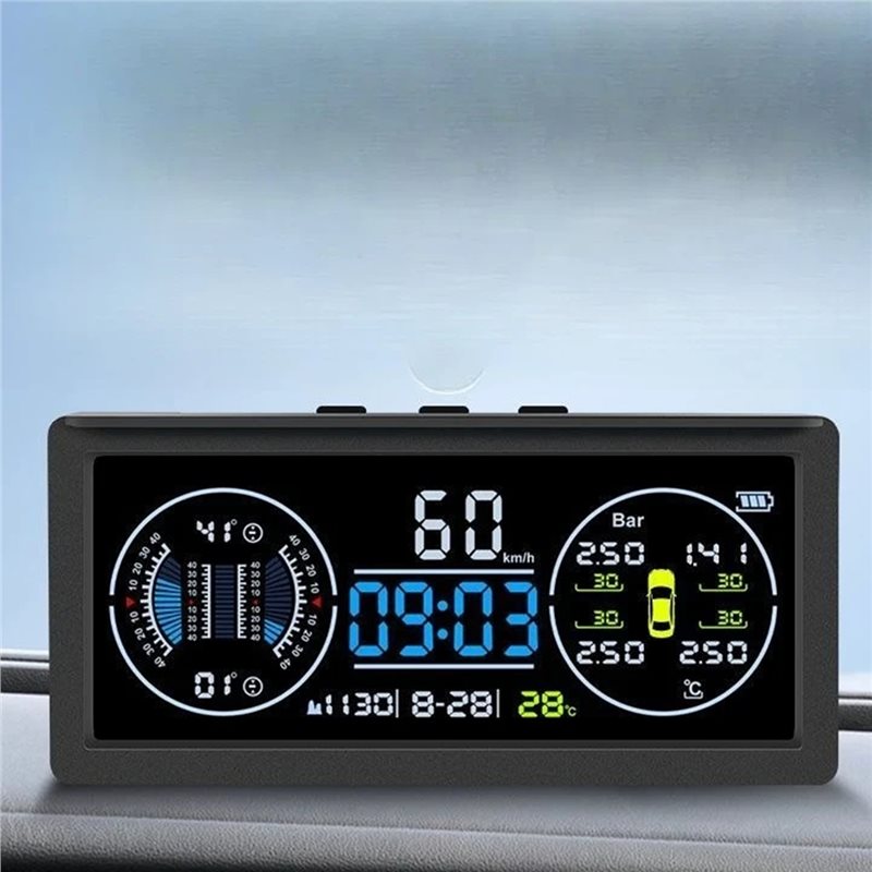 ระบบตรวจสอบแรงดันลมยางความแม่น - Hud Display With Tire Pressure บทวิจารณ์และราคา