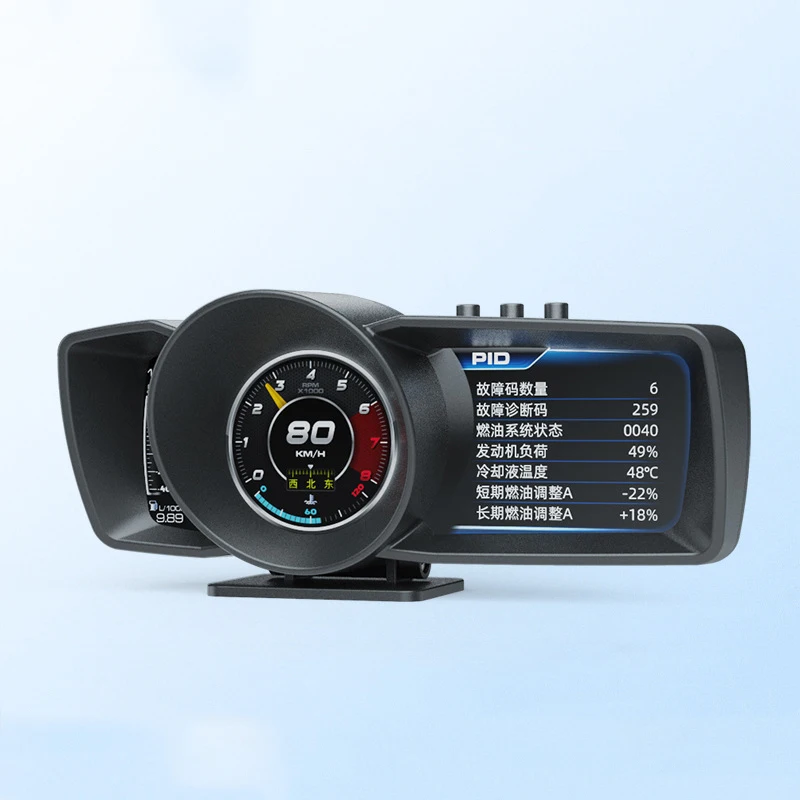 A600 จอแสดงผลบนกระจกหน้ารถ (HU - Hud Obd2 Multi Function Alarm บทวิจารณ์และราคา