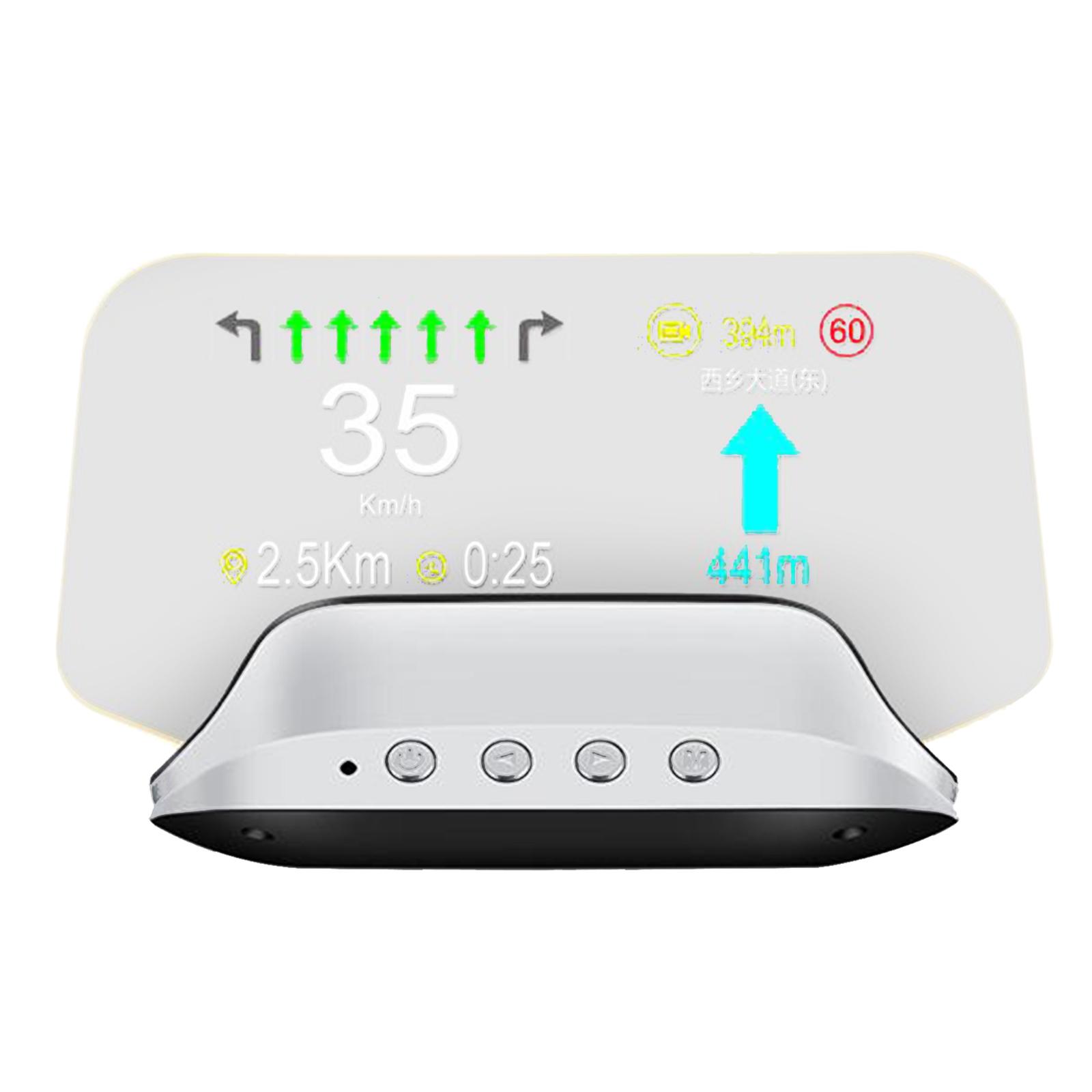 จอแสดงผลดิจิตอล OBD2 GPS HUD ส - Hud Speedometer Digital Universal บทวิจารณ์และราคา