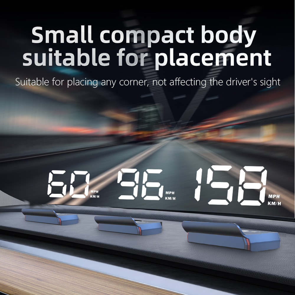 จอแสดงผลบนกระจกหน้ารถ W2 จอแสด - Car Hud Head Up Display Gps บทวิจารณ์และราคา