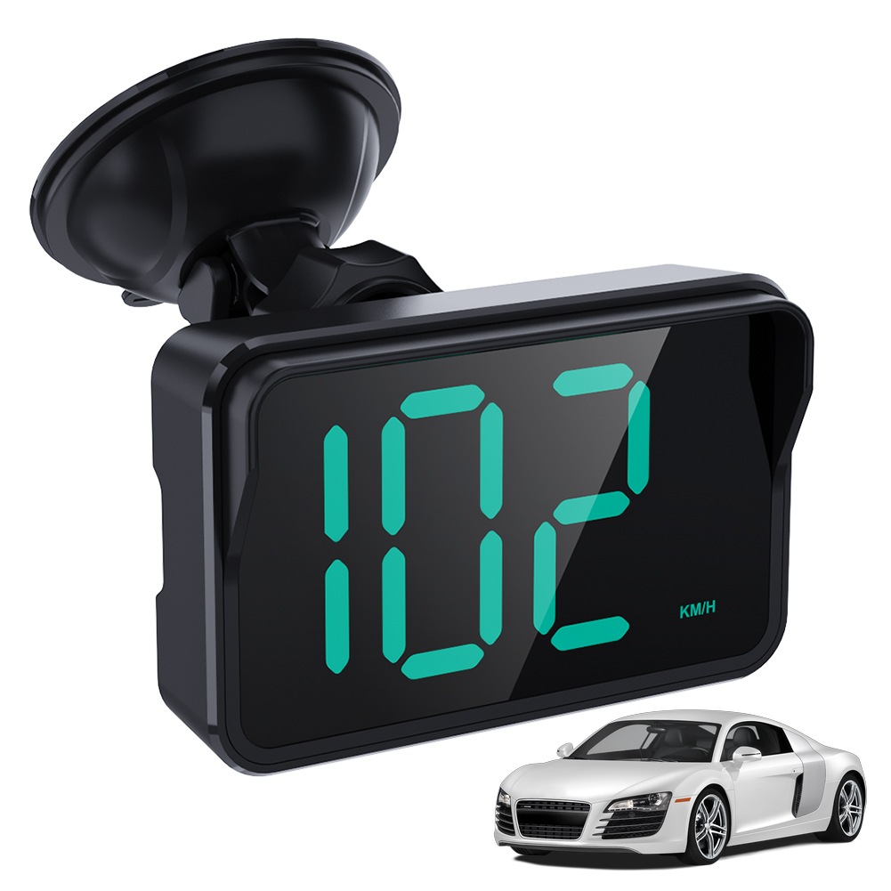 จอแสดงผล HUD GPS บนหน้ารถ แสดง - Hud Speedometer Digital Universal บทวิจารณ์และราคา