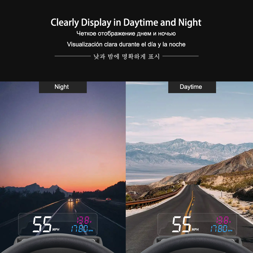 Vjoycar 2023 Update Auto-Liftก - Car Heads Up Display Navigation บทวิจารณ์และราคา