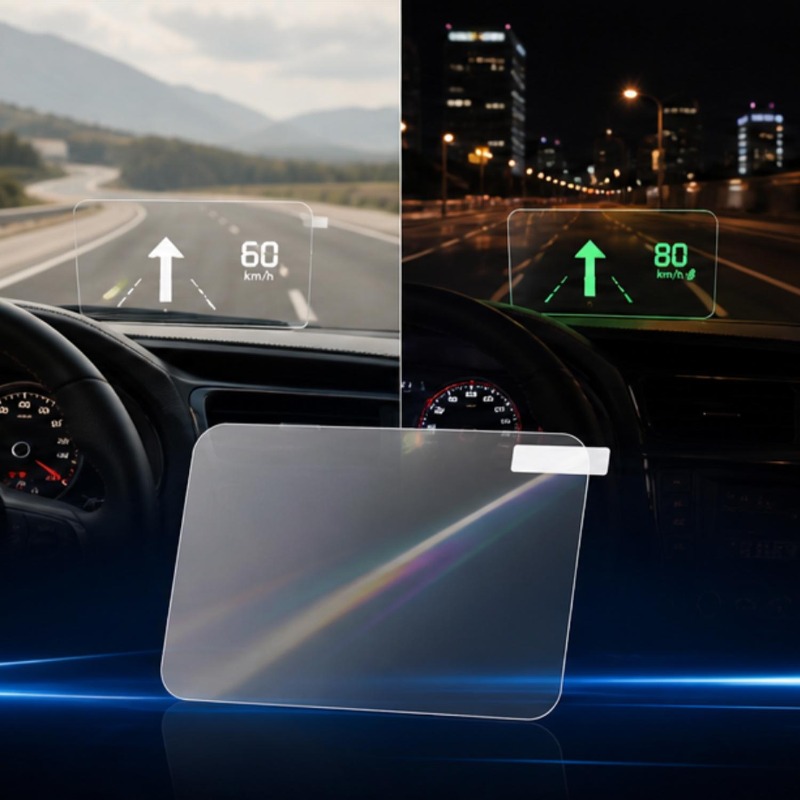 กระจกรถยนต์ ฟิล์มสะท้อนแสงแบบใ - Hud Reflection Film Windshield บทวิจารณ์และราคา