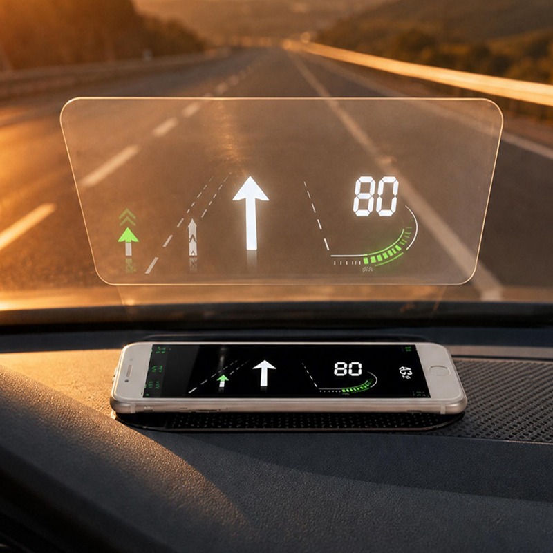 กระจกรถยนต์ ฟิล์มสะท้อนแสงแบบใ - Hud Reflection Film Windshield บทวิจารณ์และราคา