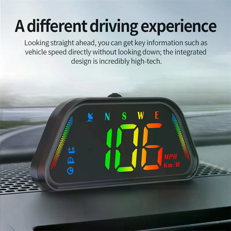 G23 จอแสดงผลบนกระจกหน้ารถแบบดิ - Hud Speedometer Digital Universal บทวิจารณ์และราคา