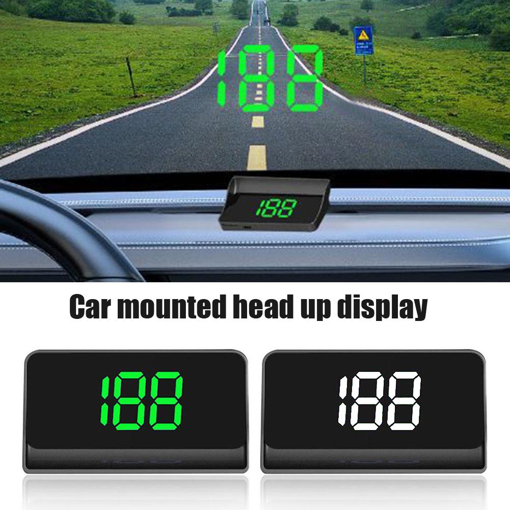 ระบบ GPS ติดกระจกหน้ารถยนต์202 - Car Hud Head Up Display Gps บทวิจารณ์และราคา