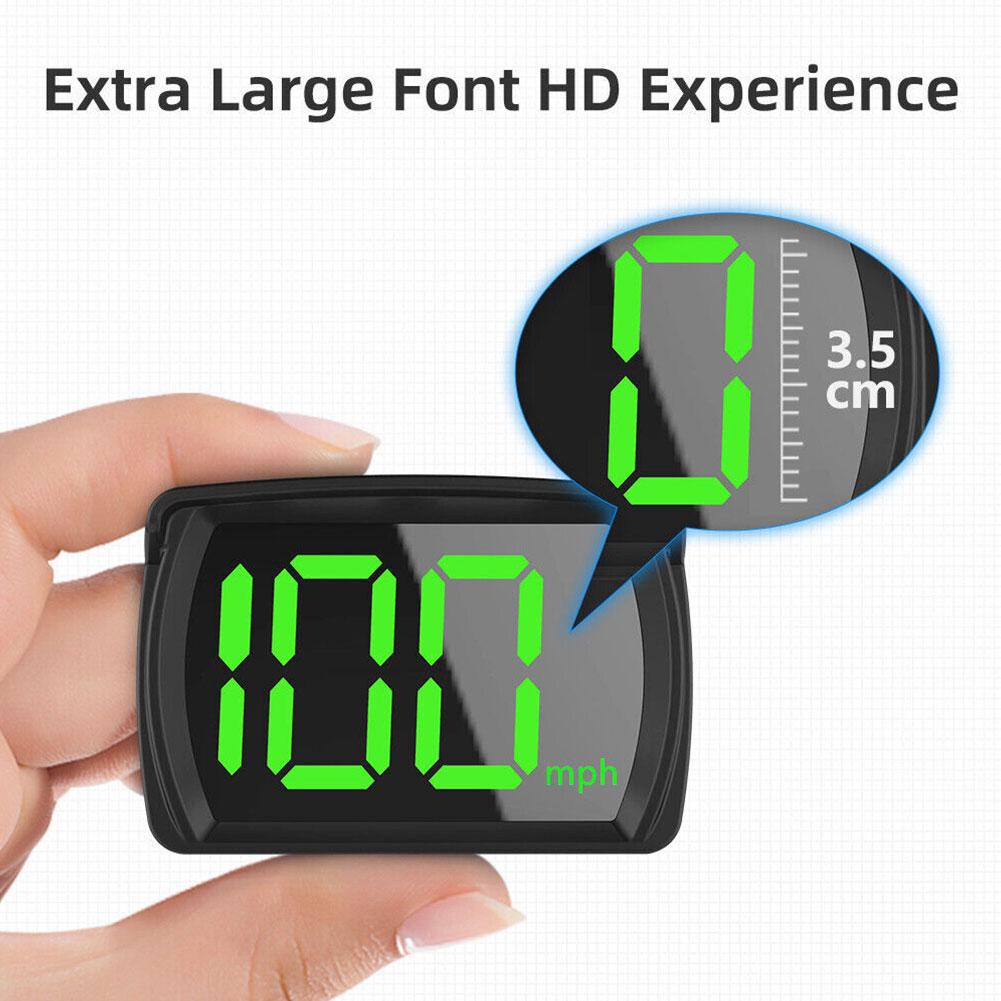 จอแสดงผลบนกระจกหน้ารถ (HUD) พร - Hud Speedometer Digital Universal บทวิจารณ์และราคา