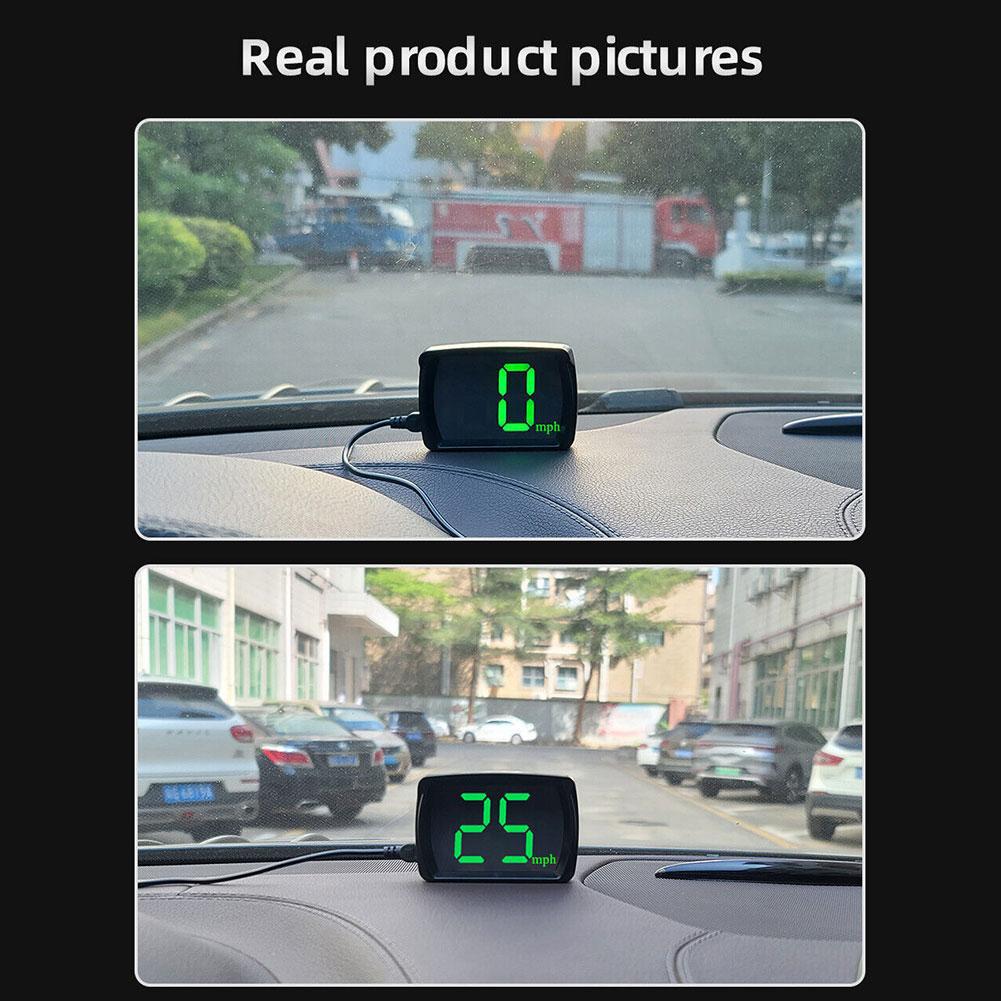 จอแสดงผลบนกระจกหน้ารถ (HUD) พร - Hud Speedometer Digital Universal บทวิจารณ์และราคา