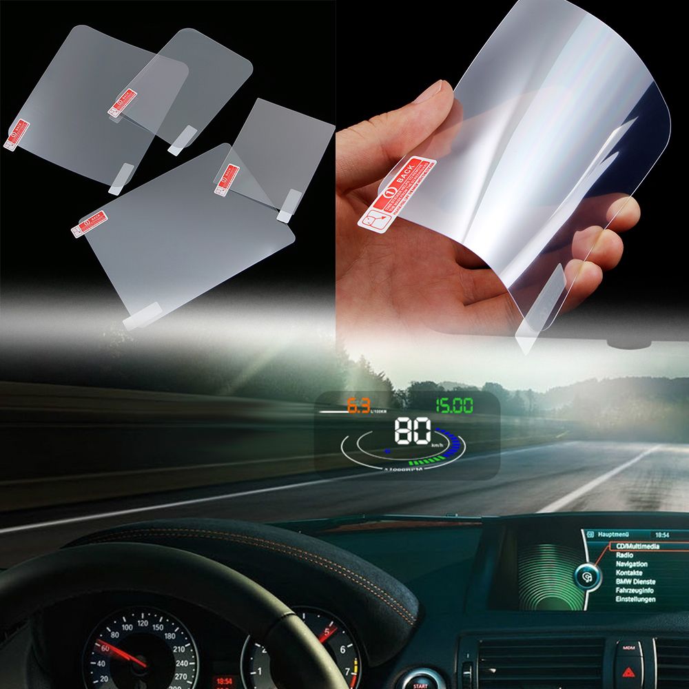 อุปกรณ์เสริมรถยนต์ใหม่ ฟิล์มสะ - Hud Reflection Film Windshield บทวิจารณ์และราคา
