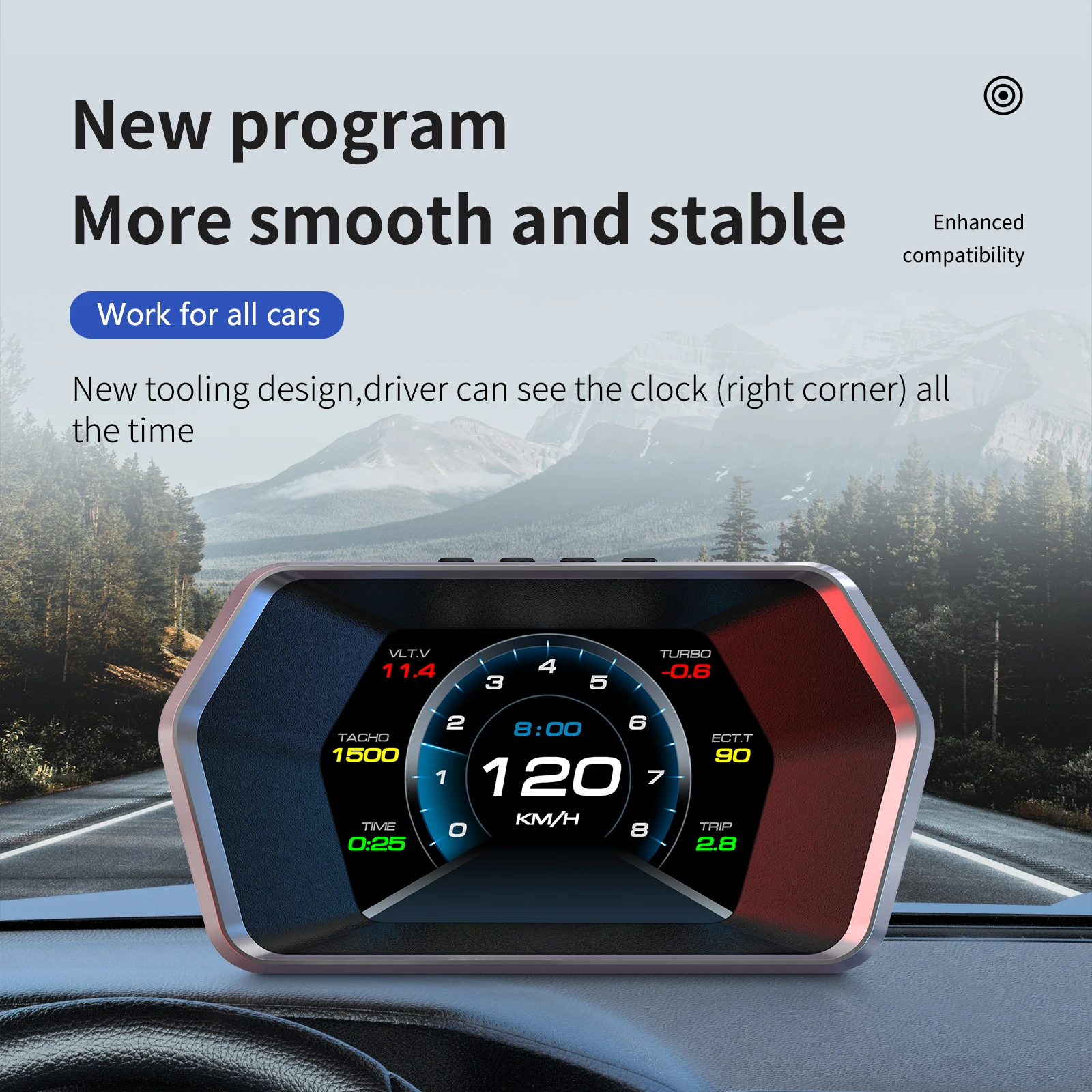 P17 HUD OBD2 GPS คอมพิวเตอร์ติ - Car Hud Head Up Display Gps บทวิจารณ์และราคา
