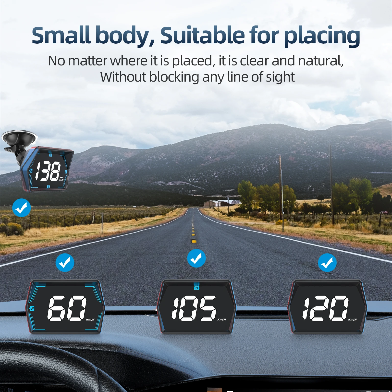 ยูนิเวอร์แซล G20 HUD เครื่องวั - Hud Speedometer Digital Universal บทวิจารณ์และราคา