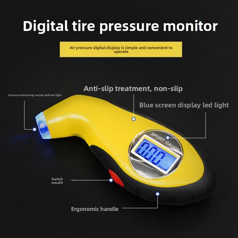 เครื่องวัดแรงดันลมยางแบบดิจิทั - Hud Display With Tire Pressure บทวิจารณ์และราคา