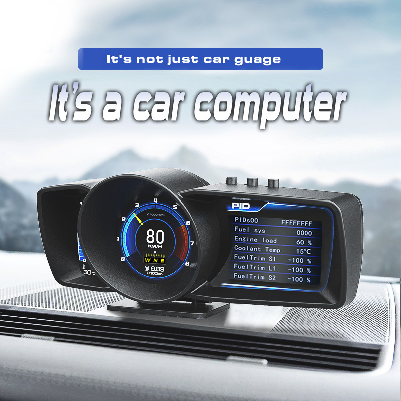 ใหม่ล่าสุดรถ Universal HUD OBD - Hud Obd2 Multi Function Alarm บทวิจารณ์และราคา