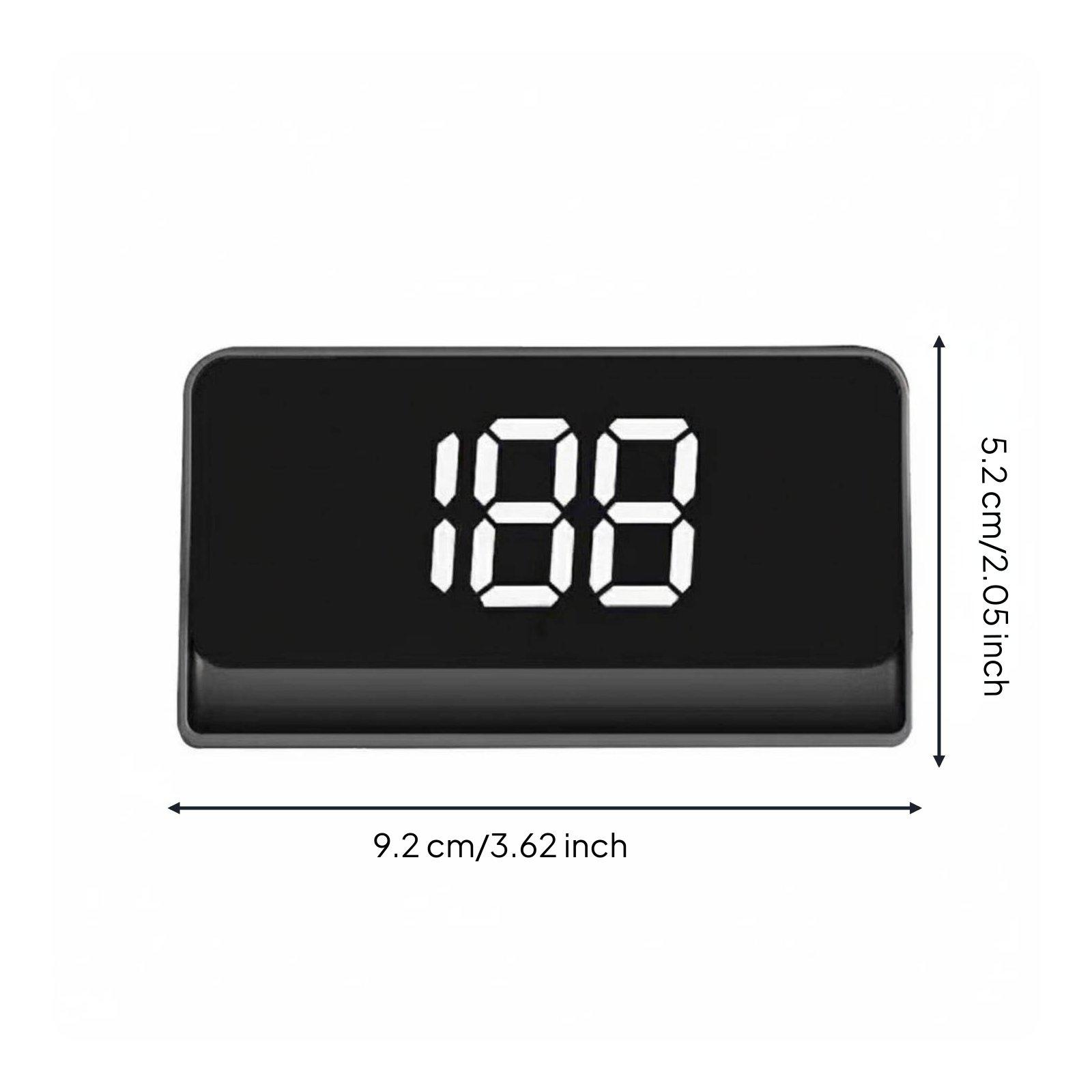 มาตรวัดความเร็วรถยนต์ดิจิตอลแบ - Hud Speedometer Digital Universal บทวิจารณ์และราคา